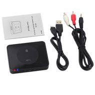 ESYNIC NFC Bluetooth Audio Receiver Bluetooth 3.0 Music Receiver Wireless Speaker Adapter with RCA 3.5mm Output... N5