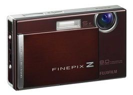 Fujifilm Finepix Z100fd 8MP Digital Camera with 5x Optical Image Stabilized Zoom (Brown) N10
