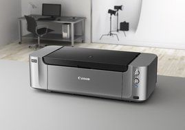 Canon PIXMA Pro-100 Wireless Color Professional Inkjet Printer with Airprint and Mobile Device Printing N4
