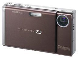 Fujifilm Finepix Z5fd 6.3MP Digital Camera with 3x Optical Zoom (Wine Red) N4