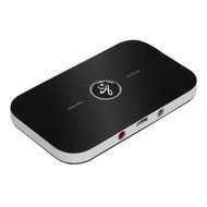 Bluetooth 4.1 Transmitter Receiver,Awkli 3.5MM Stereo Output Portable 2-in-1 Wireless Audio Adapter Car Kit for... N5