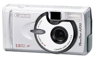 Canon PowerShot A200 2MP Digital Camera N3