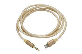 iPhone 7 &amp; 7 Plus Lightning to 3.5mm Male Auxiliary Cord - Premium Headphone Adapter to Car Stereo (3.5mm Aux... N3