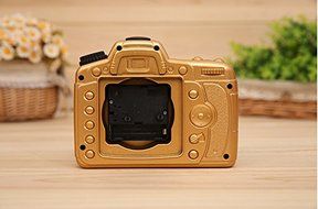 Microtimes children/student gifts crafts clock 6x4.8x2.8 inch Camera Alarm Clock Table Desk Clock Home Ornament N2