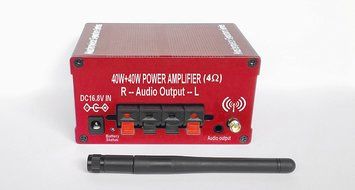 Masterpiece Signature Series MPC-4228B Amplifier Multiroom Digital Music System, Red N2