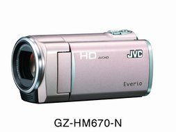 Victor Hi-vision Memory Video Camera Pink N2