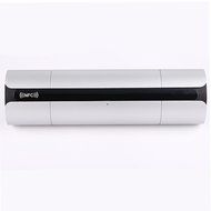ITART Wireless Bluetooth Portable Hi-Fi Speakers with LED Touch Screen TF Card Support Speaker (Silver) N6