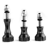 YUYIKES&trade; Aluminum Thumb Knob Stainless Bolt Nut Screw for GoPro Hero 4 3+ 3 2 1 Cameras Black N4