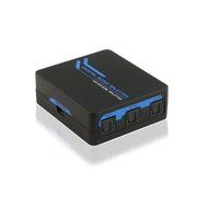 TNP Toslink SPDIF Digital Optical Audio Splitter (3 Port) - 1x3 One Input to Three Outputs 3 Way Adapter Sound... N4
