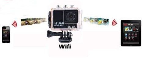 5mp Cmos 1080p Full Hd Underwater Sports Wifi Waterproof Diving 50m Va9 N6