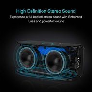 ButtyBass Touch Wireless Bluetooth v4.0 Portable Speaker with HD Sound and Bass: For Great Party Boom (Black) N3