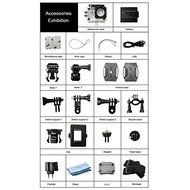 Kingzer SJ4000 WiFi Diving 30M Waterproof Sport Action Camera 12MP 1080P 1.5 170&iexcl;&atilde; Wide Angle Lens with Battery... N3