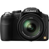 Panasonic Lumix DMC-FZ200 12.1 MP Digital Camera with CMOS Sensor and 24x Optical Zoom - Black - DMC-FZ200K +4GB... N6