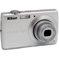 Nikon Coolpix S203SL 10MP Digital Camera with 3x Optical Zoom - Silver N2