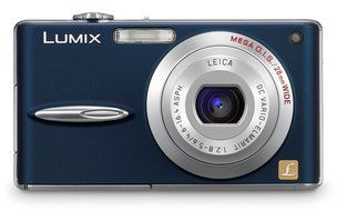 Panasonic Lumix DMC-FX30K 7.2MP Digital Camera with 3.6x Optical Image Stabilized Zoom (Black) N6