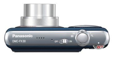 Panasonic Lumix DMC-FX30K 7.2MP Digital Camera with 3.6x Optical Image Stabilized Zoom (Black) N7