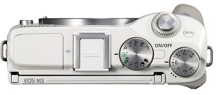 Canon EOS M3 (White Body Only) - International Version N5
