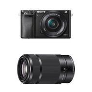 Sony Alpha a6000 Black Interchangeable Lens Camera with 16-50mm and 55-210mm Sony E-Mount Lenses