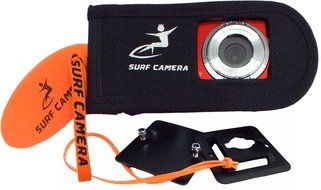Surf Camera Floatable Action Sports Wearable Camera Red