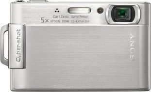 Sony Cybershot DSC-T200 8.1MP Digital Camera with 5x Optical Zoom with Super Steady Shot Image Stabilization (... N8