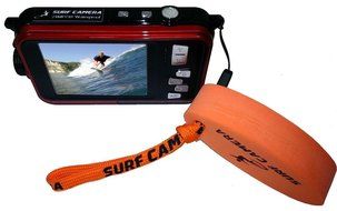 Surf Camera Floatable Action Sports Wearable Camera Red N3