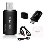 WinnerEco Mini 3.5mm USB Bluetooth Stereo Audio Transmitter Music Dongle Adapter for TV PC N2