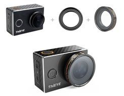 2.3K WIFI Action Camera, ThiEYE V5e Big Eye Sport Cam 16MP 1080P FHD 60M Waterproof With Amberalla Chipset Sony... N4