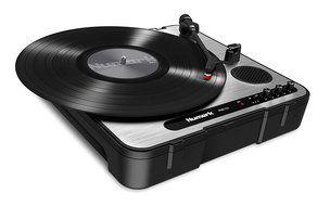Numark PT01 USB | Portable Vinyl-Archiving Turntable for 33 1/3, 45, &amp; 78 RPM Records N4