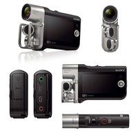 Sony HDR-MV1 Music Video Recorder (Black) with Sony 64GB Micro SDXC Card + Sony Case (Black) + Wasabi Power Charger...