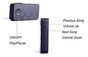 Jupi-storm Multipoint Connection 4.1 Bluetooth Audio Music Receiver A2DP Wireless Adapter with 3.5mm AUX Port... N19