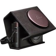 Leica C Compact System Camera Dark Red w/ Leica C Twist Camera Case, Dark Red N3