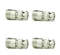 RF Coaxial Coax Adapter N Female to BNC Male Connector N4
