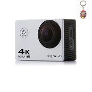 Boblov AT-30 Full HD 4K@30fps 1080P@60fps 173 Degree Wide Angle 16MP WiFi Sports Action Camera DVR (Black) N9