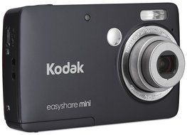 Kodak EasyShare Mini M200 10 MP Digital Camera with 3x Optical Zoom and 2.5-Inch LCD - Black N2