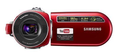 Samsung SC-MX20 Flash Memory Camcorder w/34x Optical Zoom (Red) N8