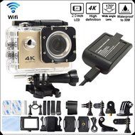 DITONG DT61 4K Ultra HD Action Camera Wifi 1080P 60fps 16MP/12MP 2.0 inch Waterproof Sports Video Camera Car Helmet... N8