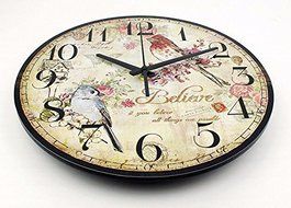 Vintage wall clock absolutely silent living room decoration wall clock large decorative wall clock N4