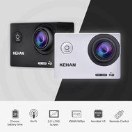 KEHAN C70 Full HD 1080P Mini Wi-Fi Action Camera 2.0&quot; Screen 170 Degree Wide Lens Time-Lapse/Loop Recording/ Slow-Motion N5
