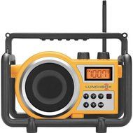 Sangean LB-100 Compact AM/FM Ultra Rugged Radio Receiver + Stainless Steel 12 Tool Multitool + Water Bottle