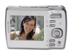 Kodak Easyshare C1505 12 MP Digital Camera with 5x Digital Zoom - Silver N2