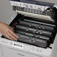 Brother HL-3070CW Compact Digital Color Printer with Wireless Networking N2