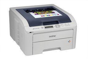 Brother HL-3070CW Compact Digital Color Printer with Wireless Networking N3