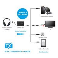 TROND 2-in-1 Bluetooth V4.1 Transmitter Receiver / Wireless 3.5mm Audio Adapter (aptX Low Latency for Both TX... N2