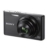Sony DSCW830/B 20.1MP Digital Camera with 2.7" LCD (Black) (Certified Refurbished) N2