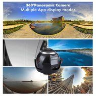 Excelvan V1 Waterproof WIFI 3K 30FPS 16MP Sport Action Camera 360 Degree Ultra HDMI HD Output Mini Panoramic Video... N7