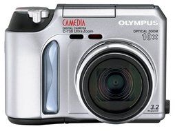 Olympus Camedia C-730 3MP Digital Camera w/ 10x Optical Zoom N2