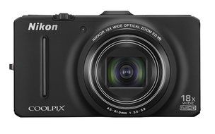 Nikon COOLPIX S9200 16 MP CMOS Digital Camera with 18x Zoom NIKKOR ED Glass Lens and Full HD 1080p Video (Black... N17