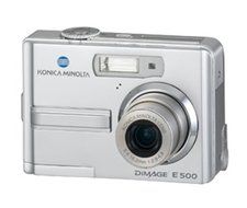 Konica Minolta Dimage E500 5MP Digital Camera 3x Optical Zoom N5