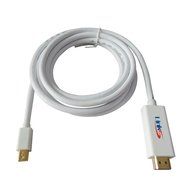 LinkS smallest Mini DisplayPort | Thunderbolt to HDMI Male to Female Adapter in black N4