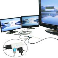 LinkS smallest Mini DisplayPort | Thunderbolt to HDMI Male to Female Adapter in black N6